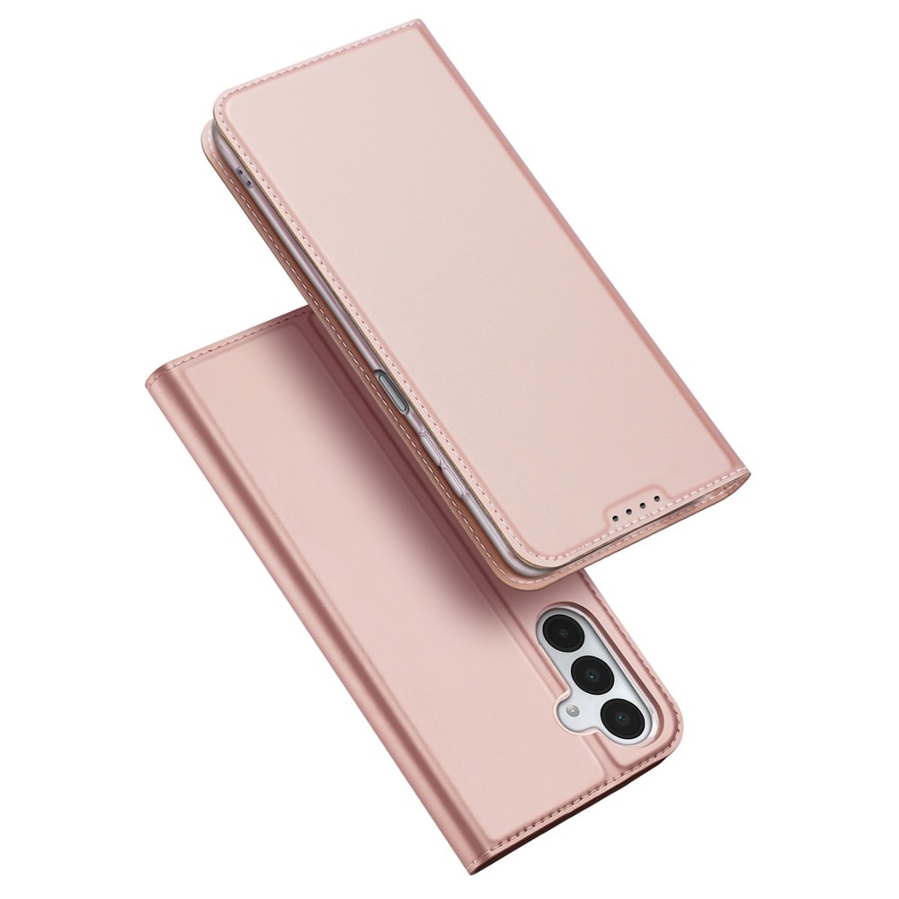 DUX knižkové púzdro na Samsung Galaxy A17 5G - ružovozlaté