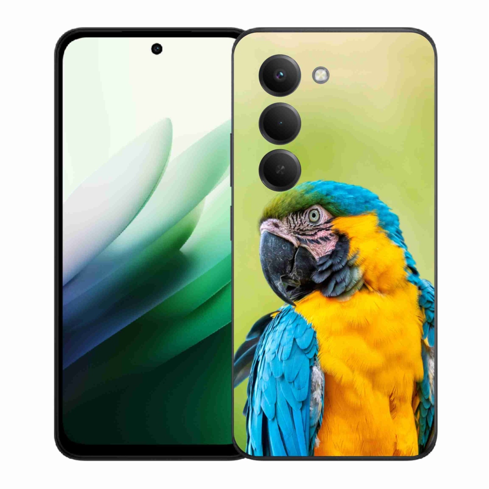 Gélový kryt mmCase na Xiaomi Redmi 15 5G (169mm) - papagáj ara 2