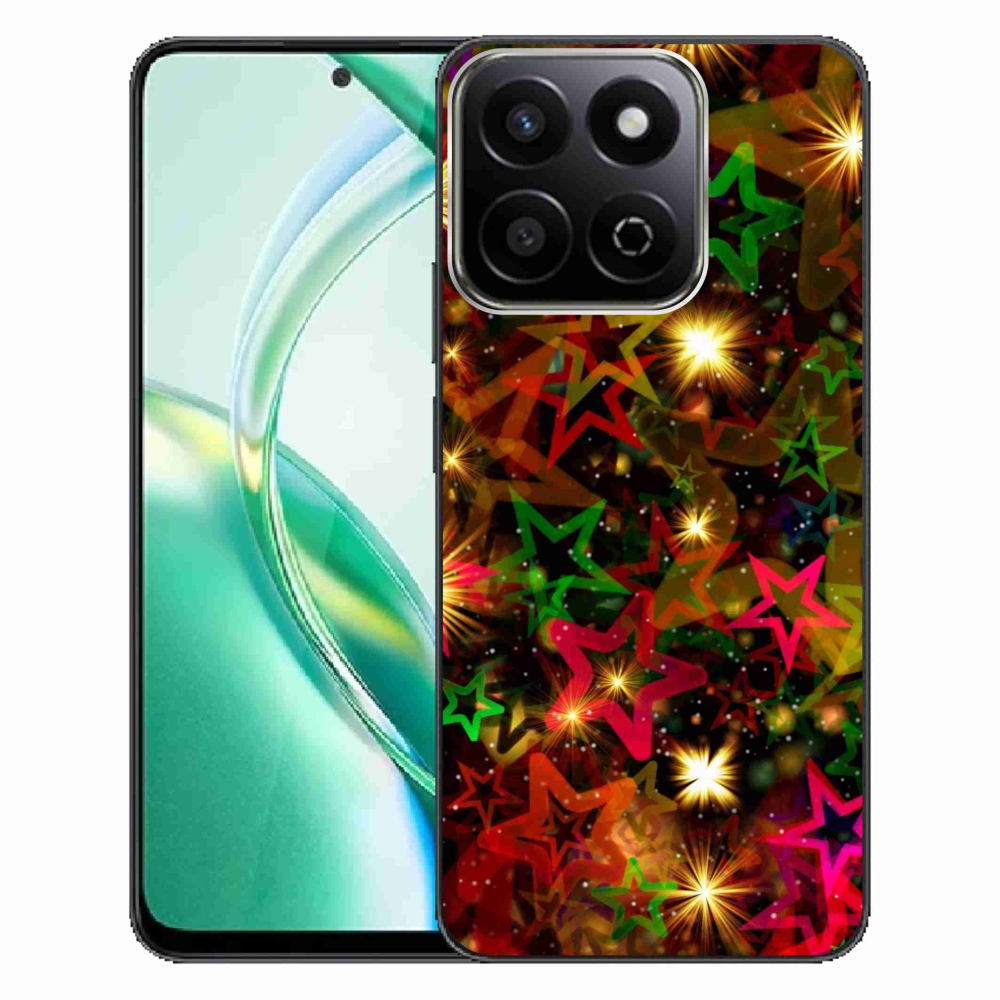 Gélový kryt mmCase na Honor 200 Smart 5G - farebné hviezdičky