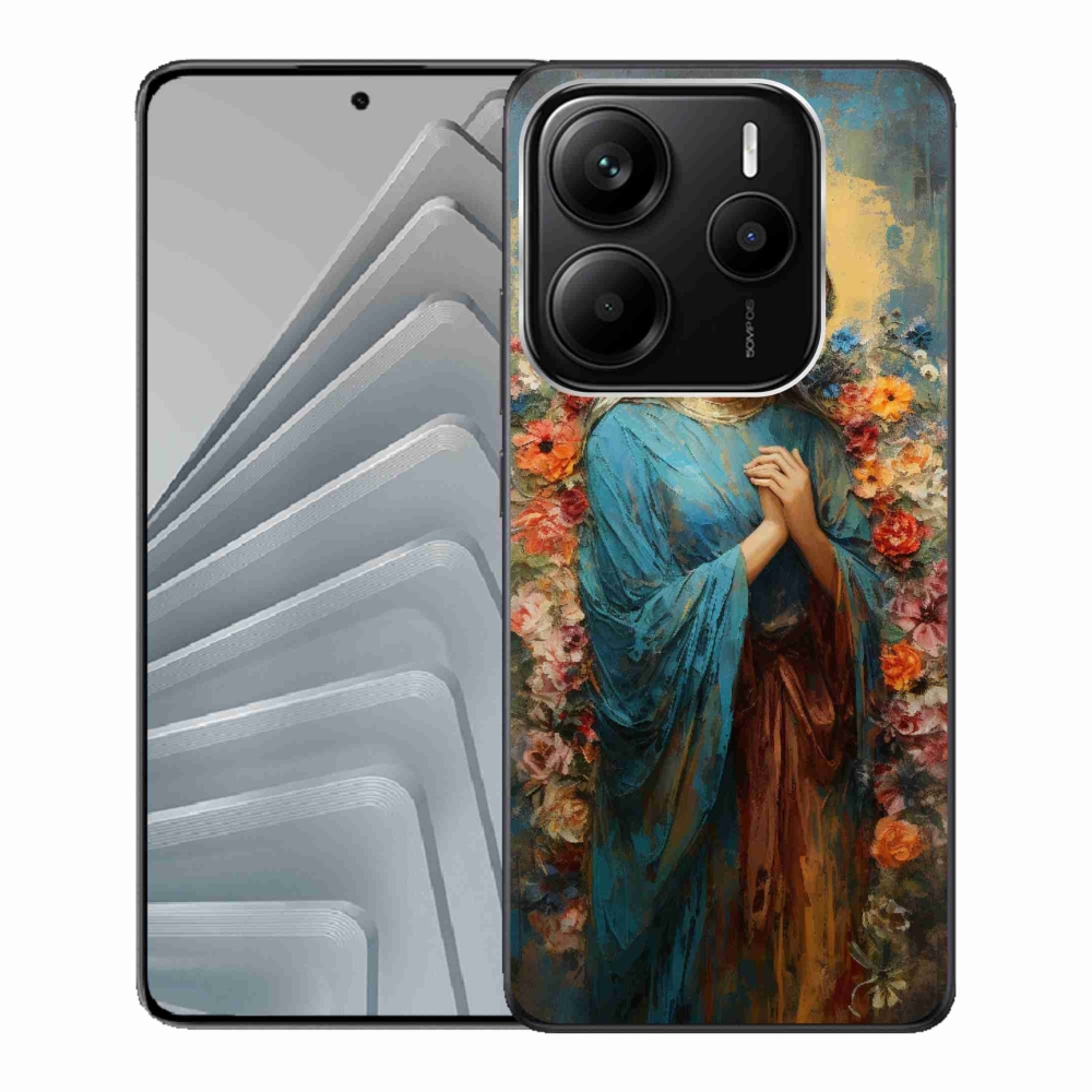 Gélový kryt mmCase na Xiaomi Redmi Note 14 5G - svatá žena