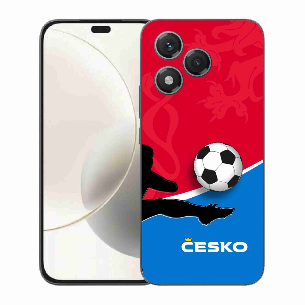 Gélový kryt mmCase na Honor 400 Lite - futbal Česko 2