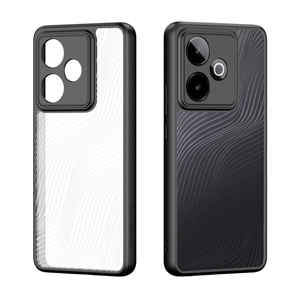 DUX Aimo gélový obal s pevným chrbtom na Realme GT 7 5G/GT 7T 5G - čierny