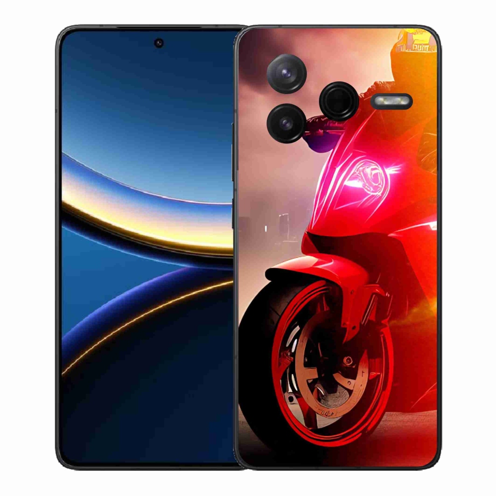Gélový kryt mmCase na Xiaomi Poco F7 Pro - motorka