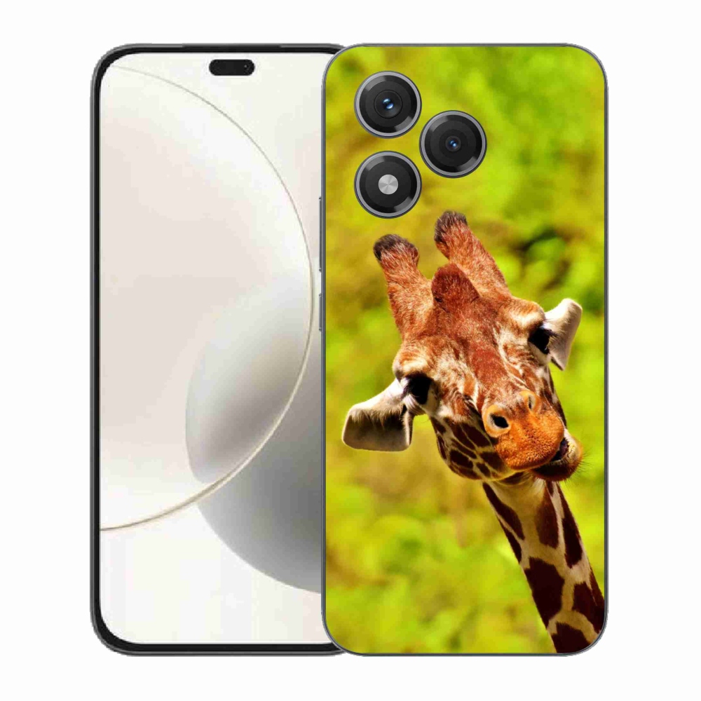 Gélový kryt mmCase na Honor 400 Lite - žirafa