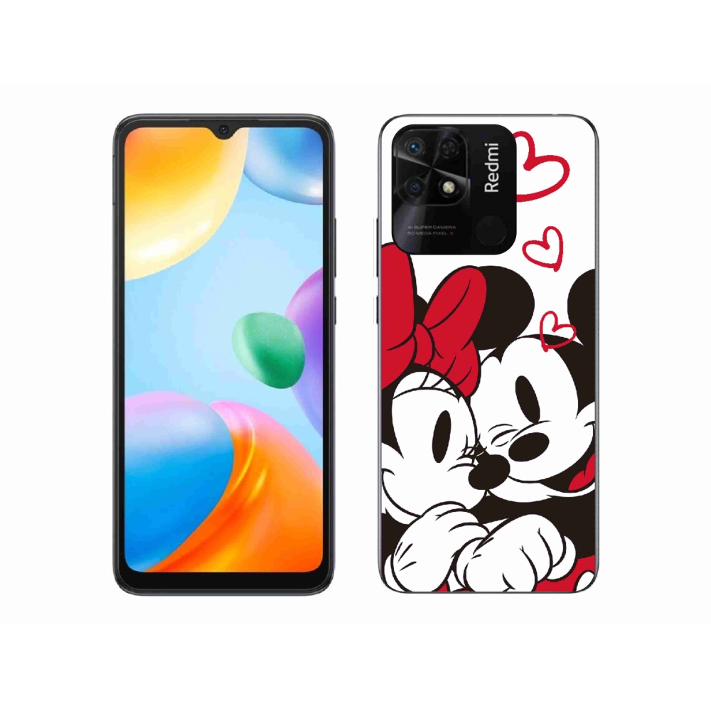 Gélový kryt mmCase na Xiaomi Redmi 10C - minnie a mickey