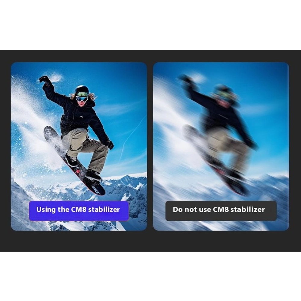 Skladací 3osý stabilizátor FunSnap CM8 na telefón s tripodom