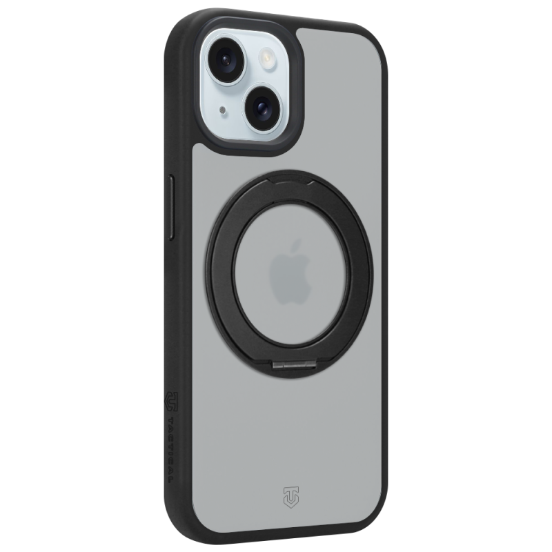 Taktické puzdro MagForce Hyperstand pre Apple iPhone 15 v farbe Asphalt