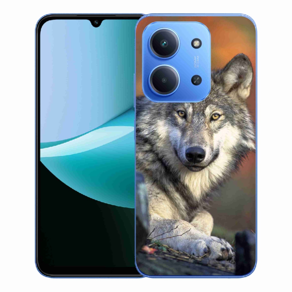 Gélový kryt mmCase na Xiaomi Redmi 15C 4G/5G (173mm) - vlk