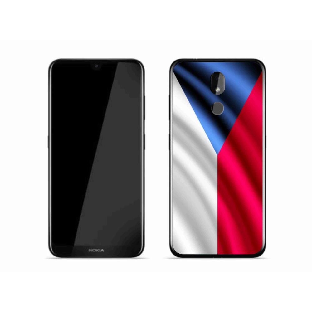 Gélový kryt mmCase na mobil Nokia 3.2 - česká vlajka