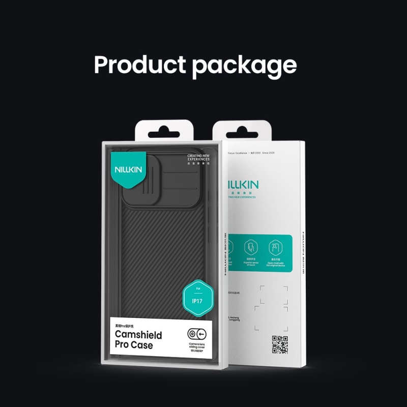 Nillkin CamShield PRO Zadný kryt pre Apple iPhone 17 Black