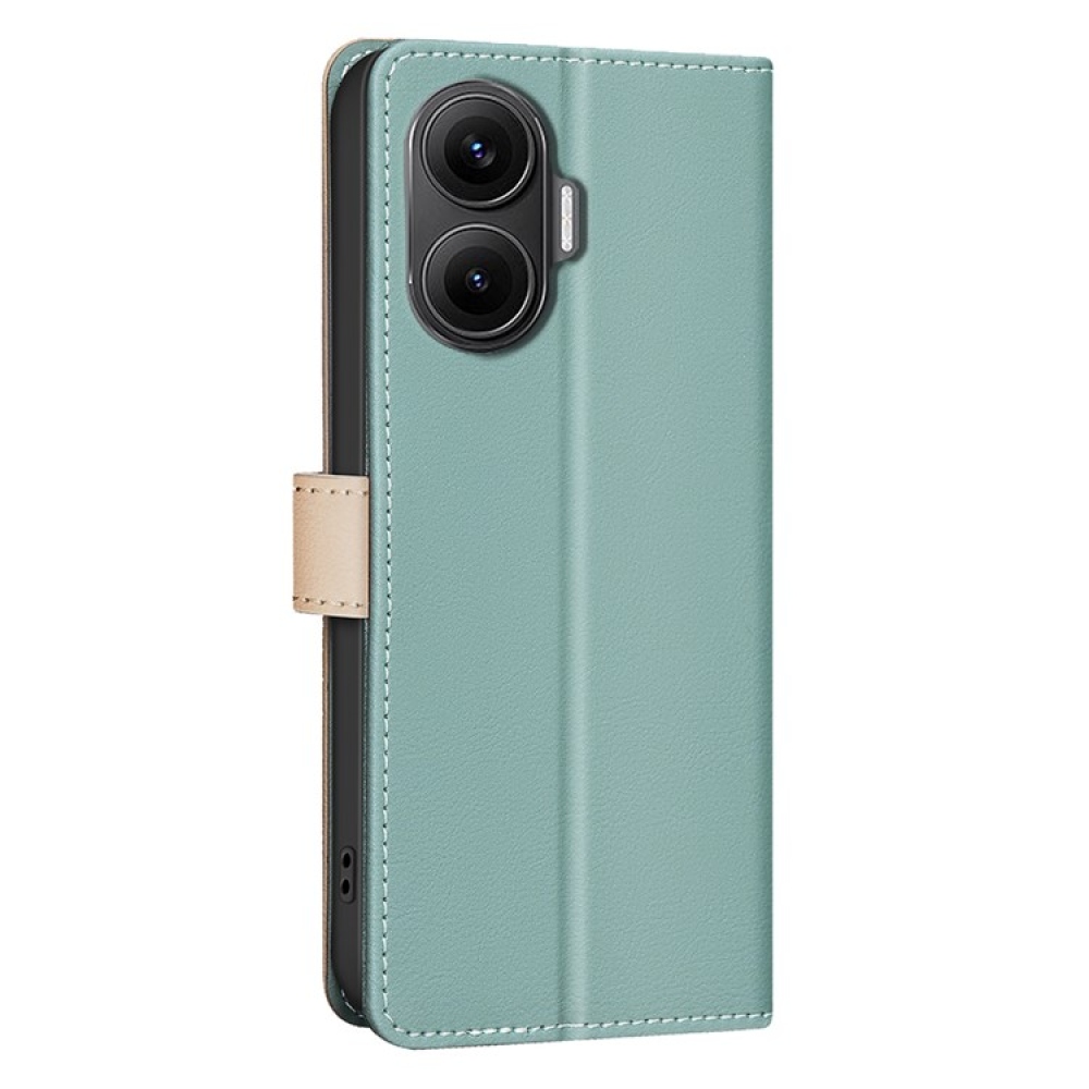 BNF DUO knižkové púzdro na Xiaomi Poco F7 5G - zelené