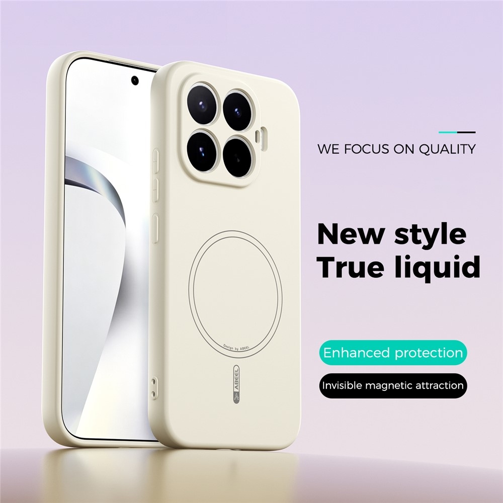 ABL odolný gélový obal s MagSafe na Xiaomi 17T - béžový
