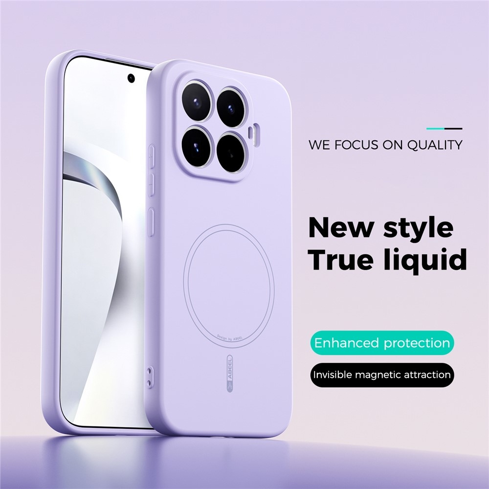 ABL odolný gélový obal s MagSafe na Xiaomi 17T - fialový