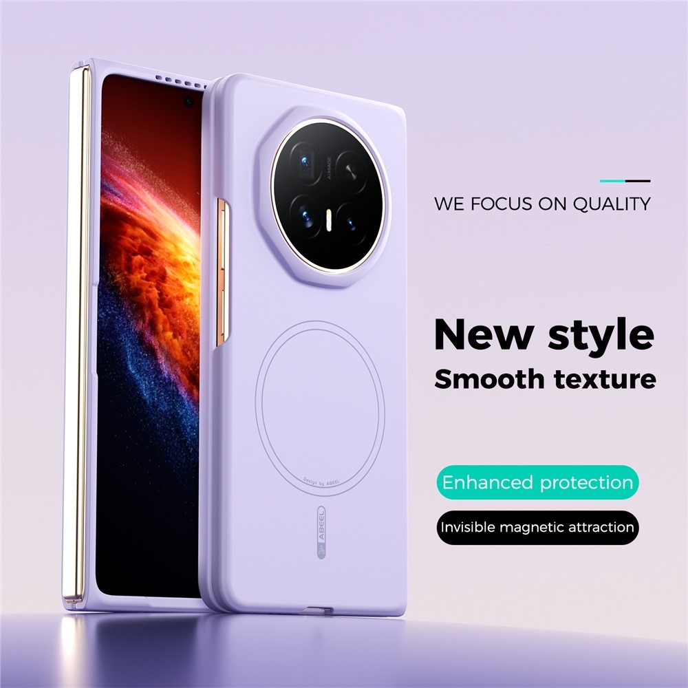 ABL silikónový kryt s MagSafe na mobil Honor Magic V6 - fialový