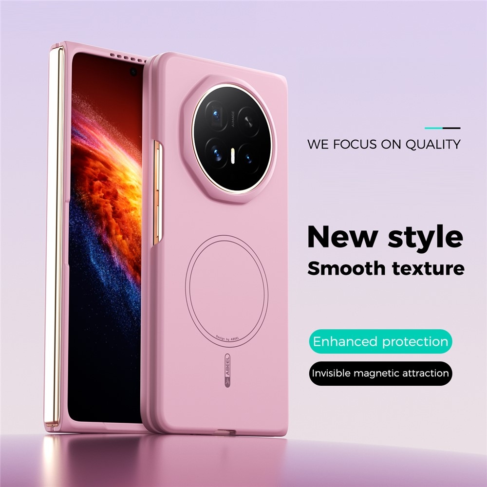 ABL silikónový kryt s MagSafe na mobil Honor Magic V6 - ružový