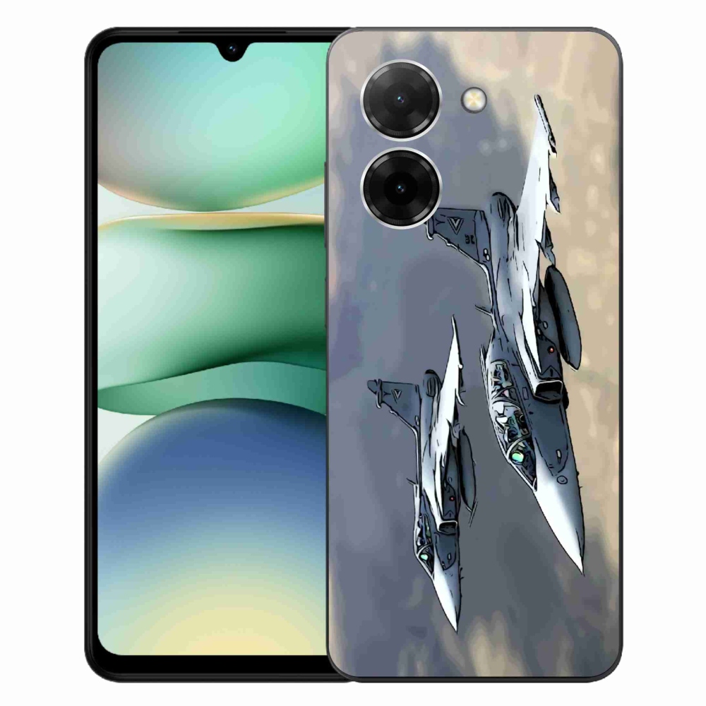 Gélový kryt mmCase na Xiaomi Redmi A5 - stíhačky