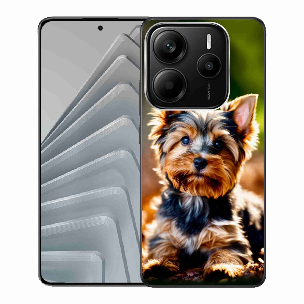 Gélový kryt mmCase na Xiaomi Redmi Note 14 5G - jorkšír 10
