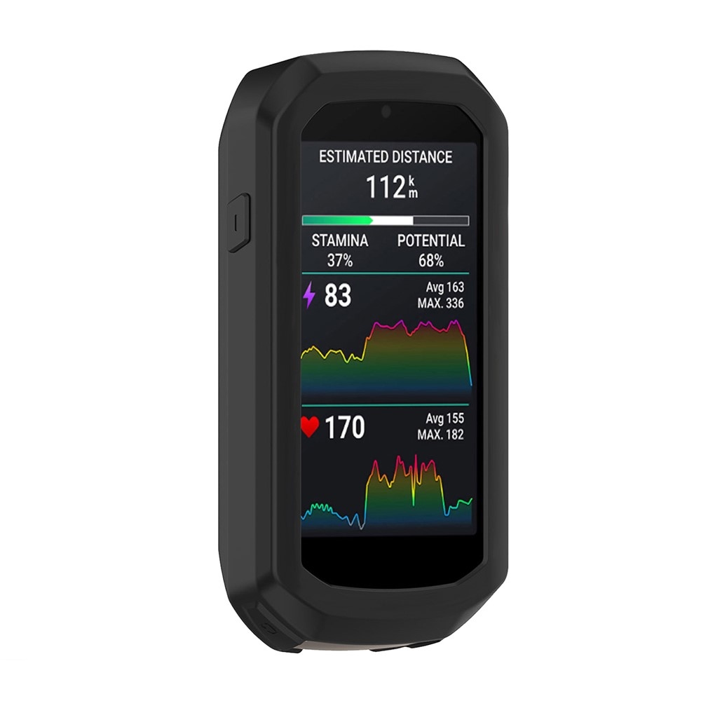 Accure silikónový obal na GPS cyklonavigácii Garmin Edge 1050 - čierny