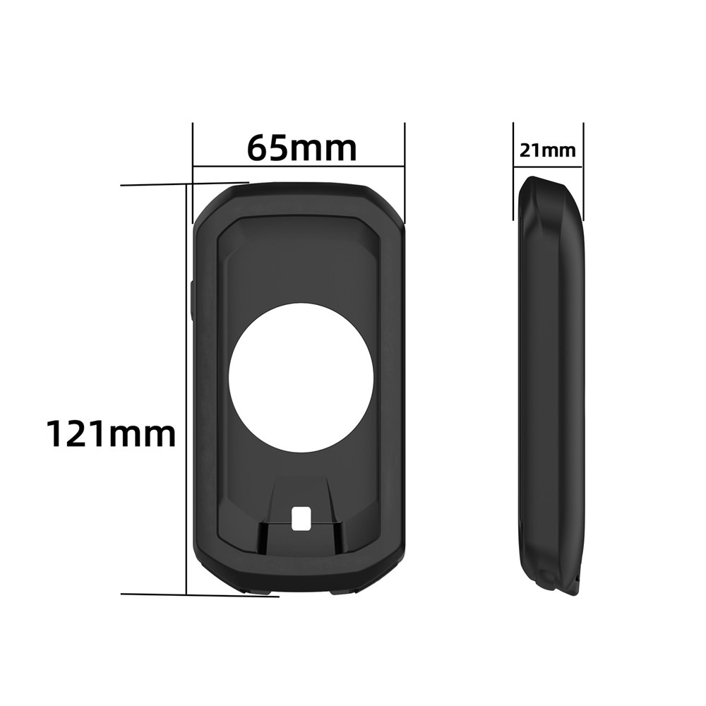 Accure silikónový obal na GPS cyklonavigácii Garmin Edge 1050 - čierny