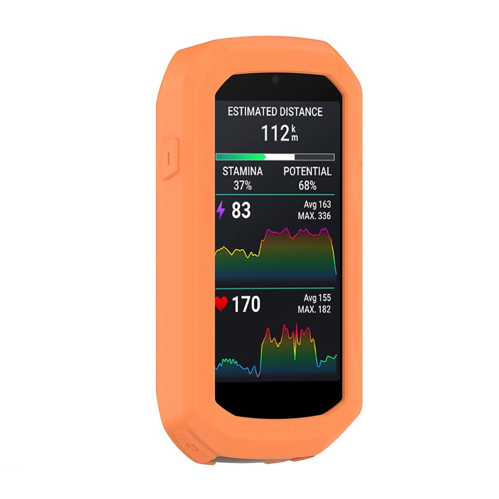 Accure silikónový obal na GPS cyklonavigácii Garmin Edge 1050 - oranžový