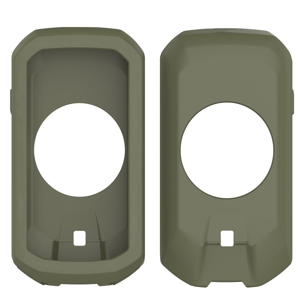 Accure silikónový obal na GPS cyklonavigácii Garmin Edge 1050 - tmavozelený