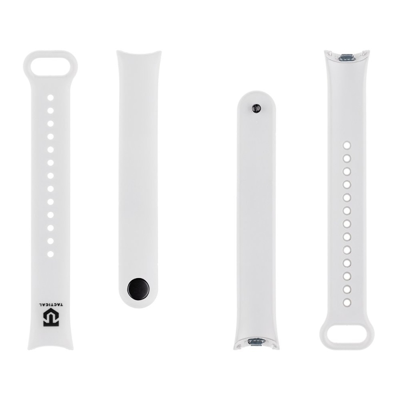 Tactical 847 Silikónový Remienok pre Xiaomi Smart Band 8 White