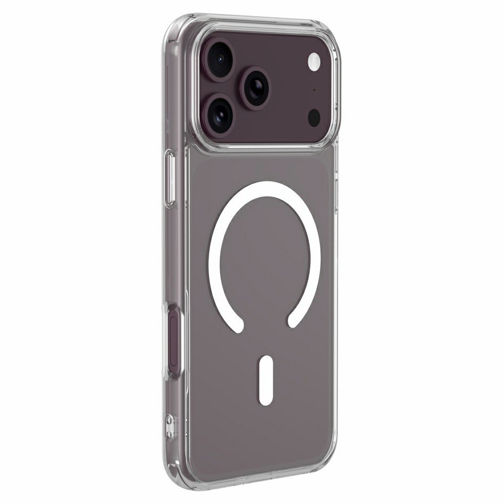 Acryle gélový obal s pevným chrbtom a MagSafe na iPhone 18 Pro/17 Pro - priehľadný