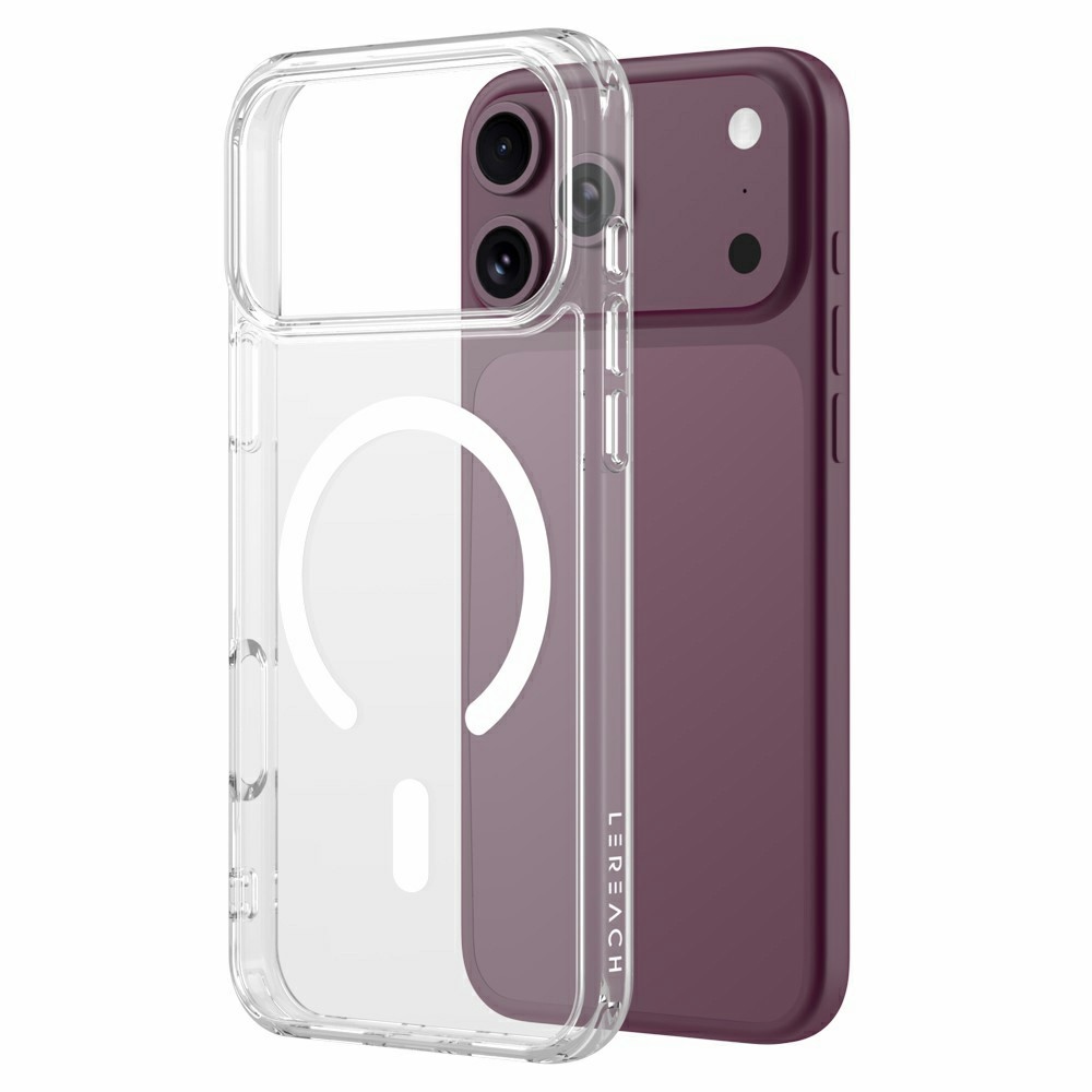 Acryle gélový obal s pevným chrbtom a MagSafe na iPhone 18 Pro/17 Pro - priehľadný