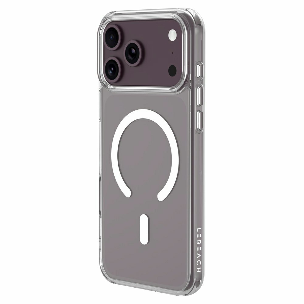 Acryle gélový obal s pevným chrbtom a MagSafe na iPhone 18 Pro/17 Pro - priehľadný