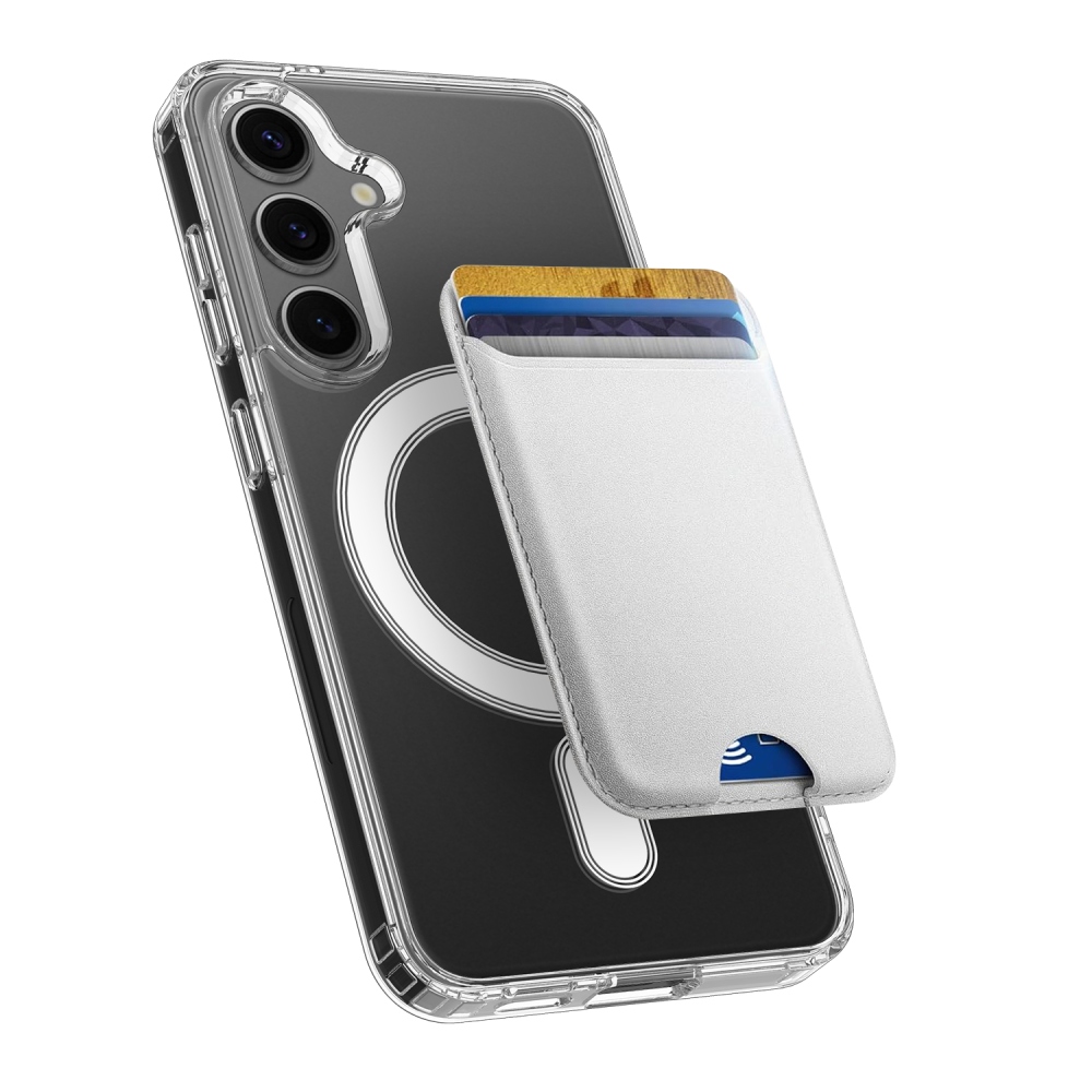 Acryle gélový obal s pevným chrbtom a MagSafe na Samsung Galaxy A27 - priehľadný