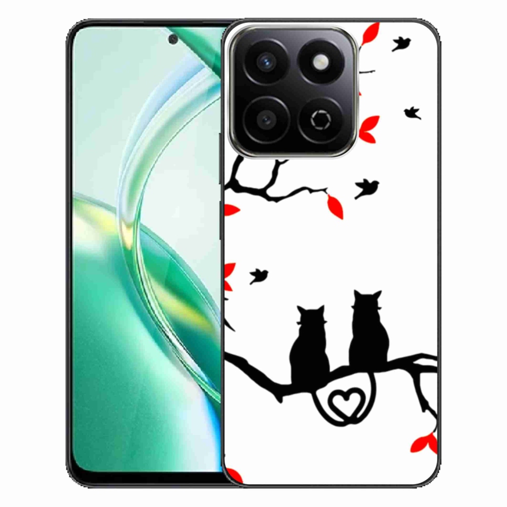 Gélový kryt mmCase na Honor 200 Smart 5G - mačacia láska