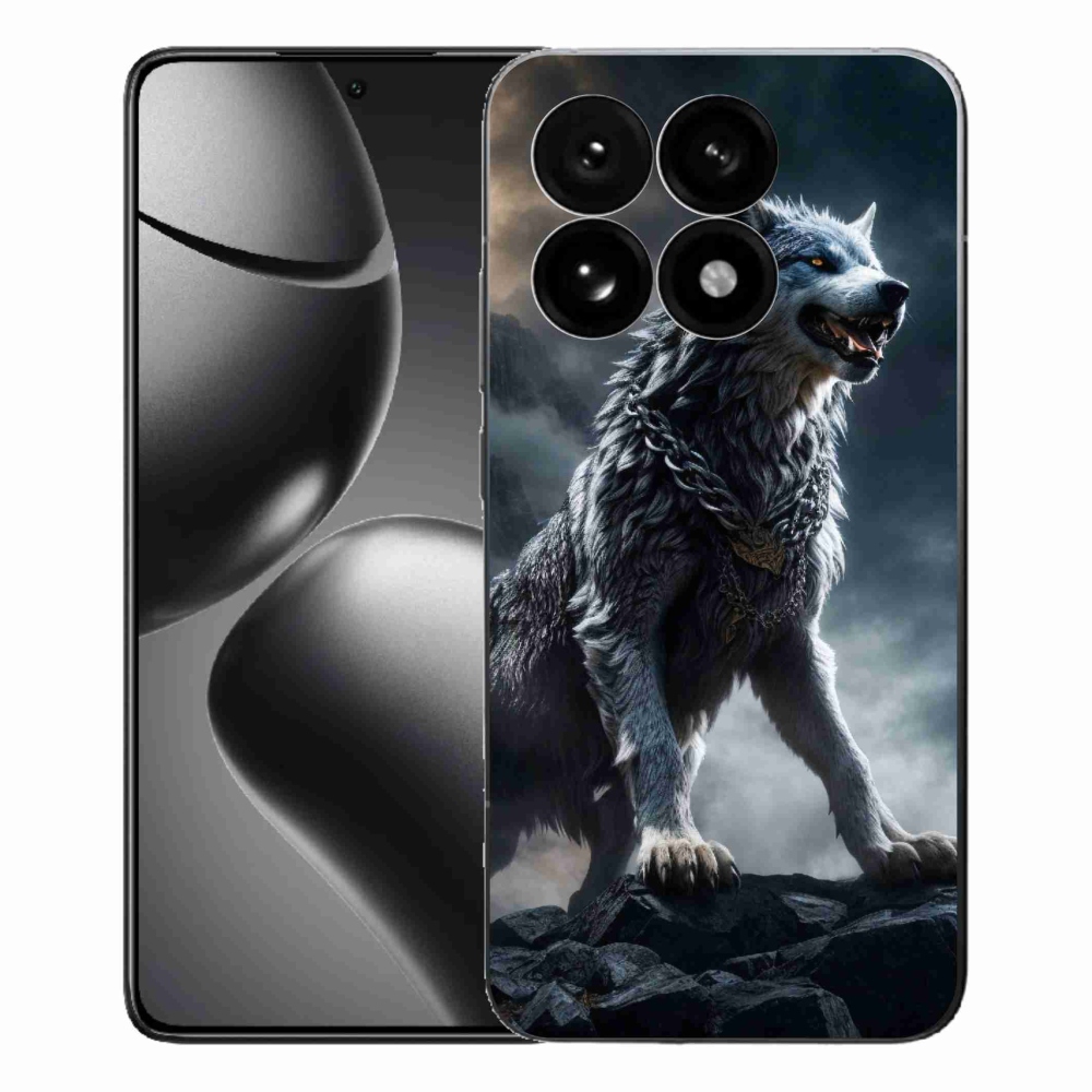 Gélový kryt mmCase na Xiaomi 15T - vlk 1