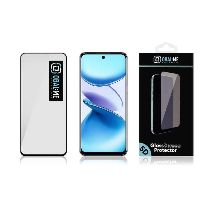 OBAL:ME 5D Tvrdené Sklo pre Infinix Smart 9/Hot 50i/Hot 50 5G Black