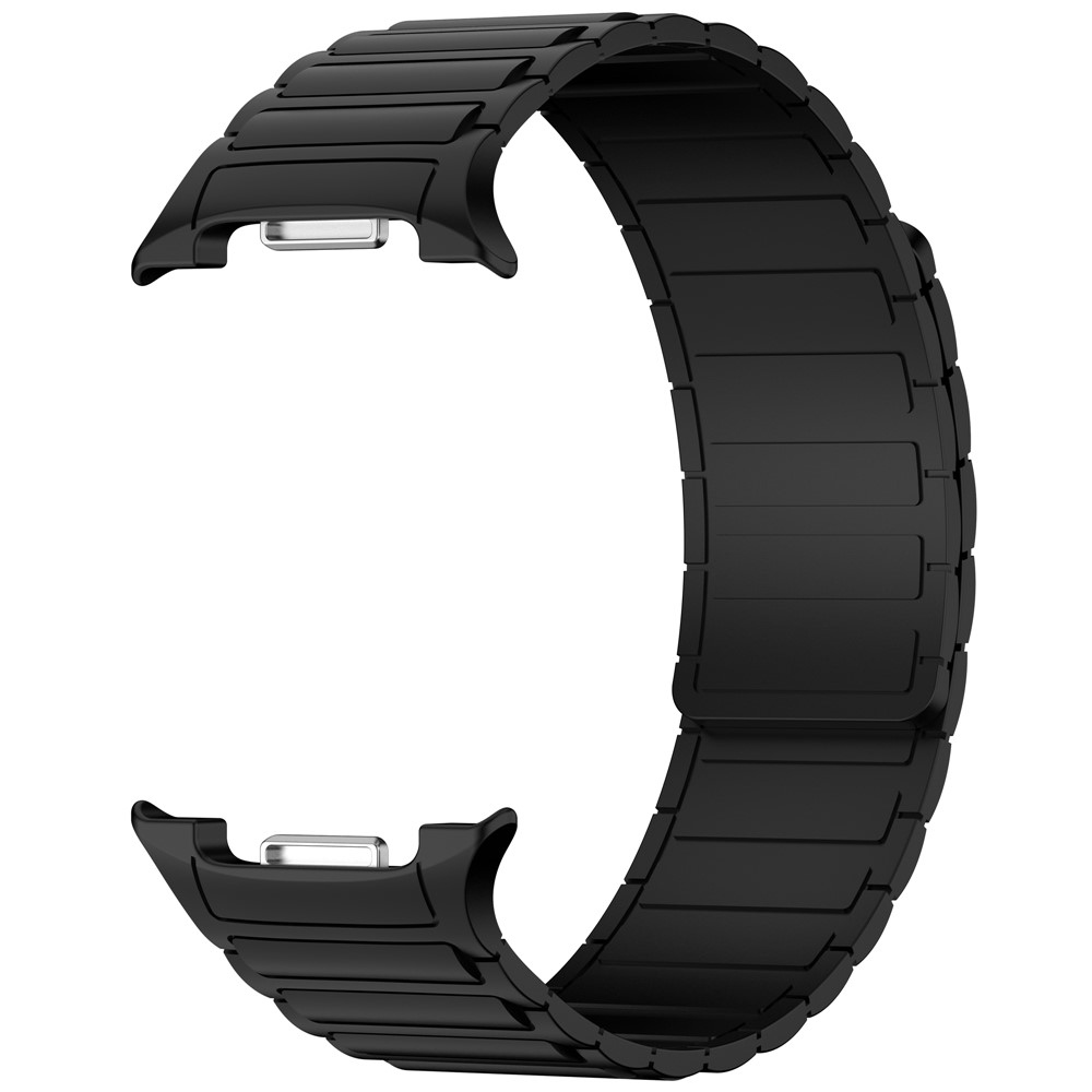 Adjust silikónový remienok na Samsung Galaxy Watch8 Classic 46mm/Watch8 44mm/40mm - čierny