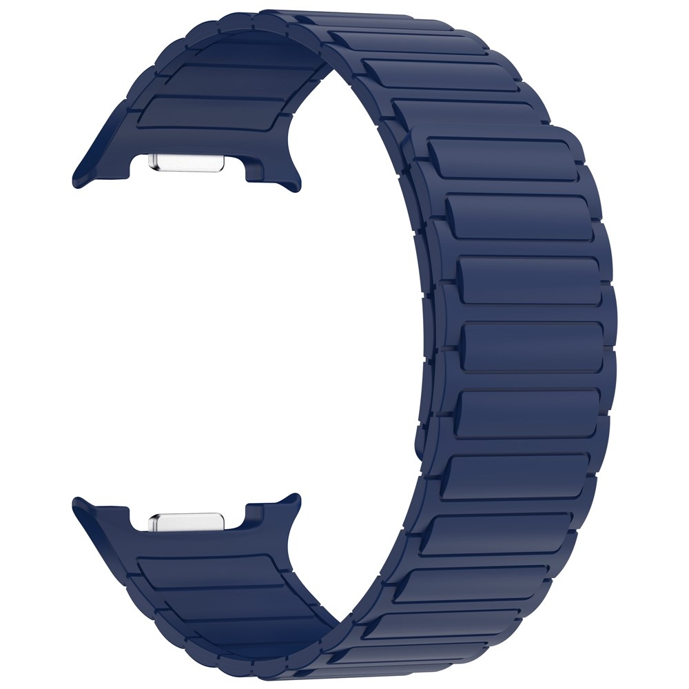Adjust silikónový remienok na Samsung Galaxy Watch8 Classic 46mm/Watch8 44mm/40mm - modrý
