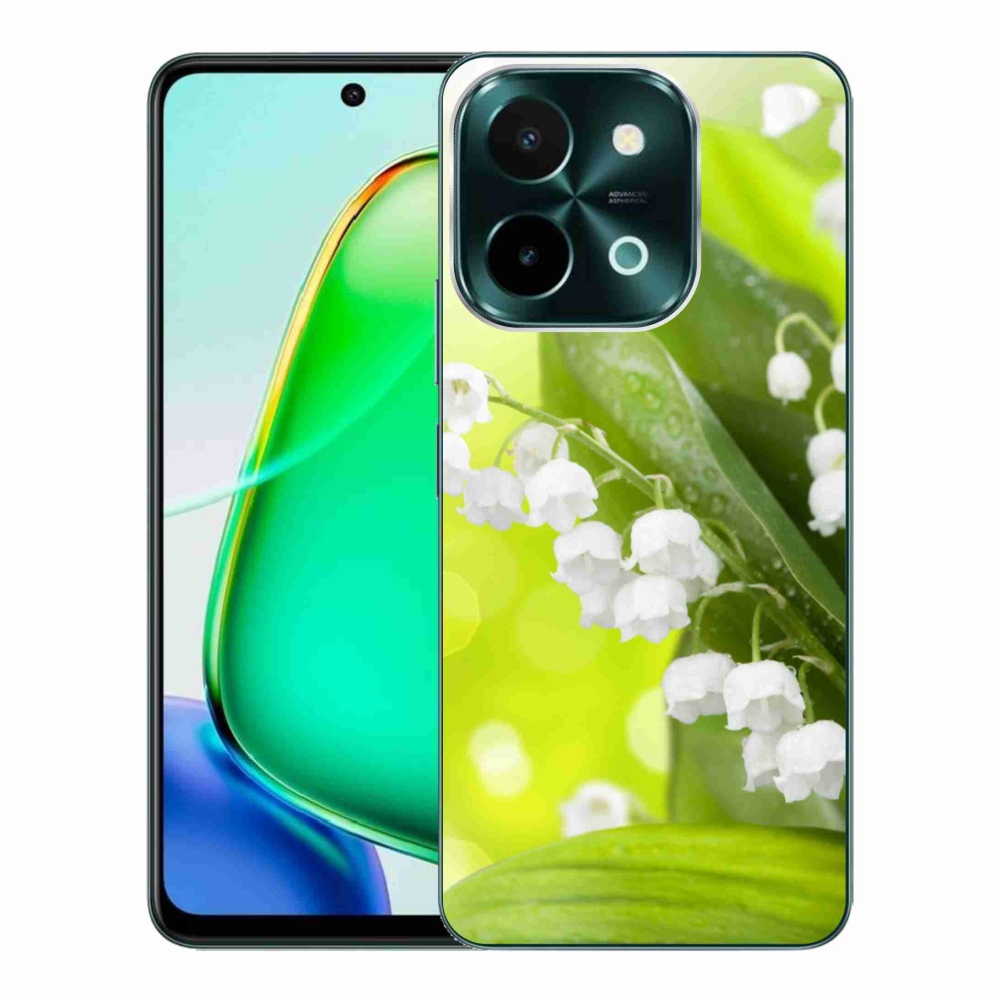 Gélový kryt mmCase na Vivo Y28 - konvalinka