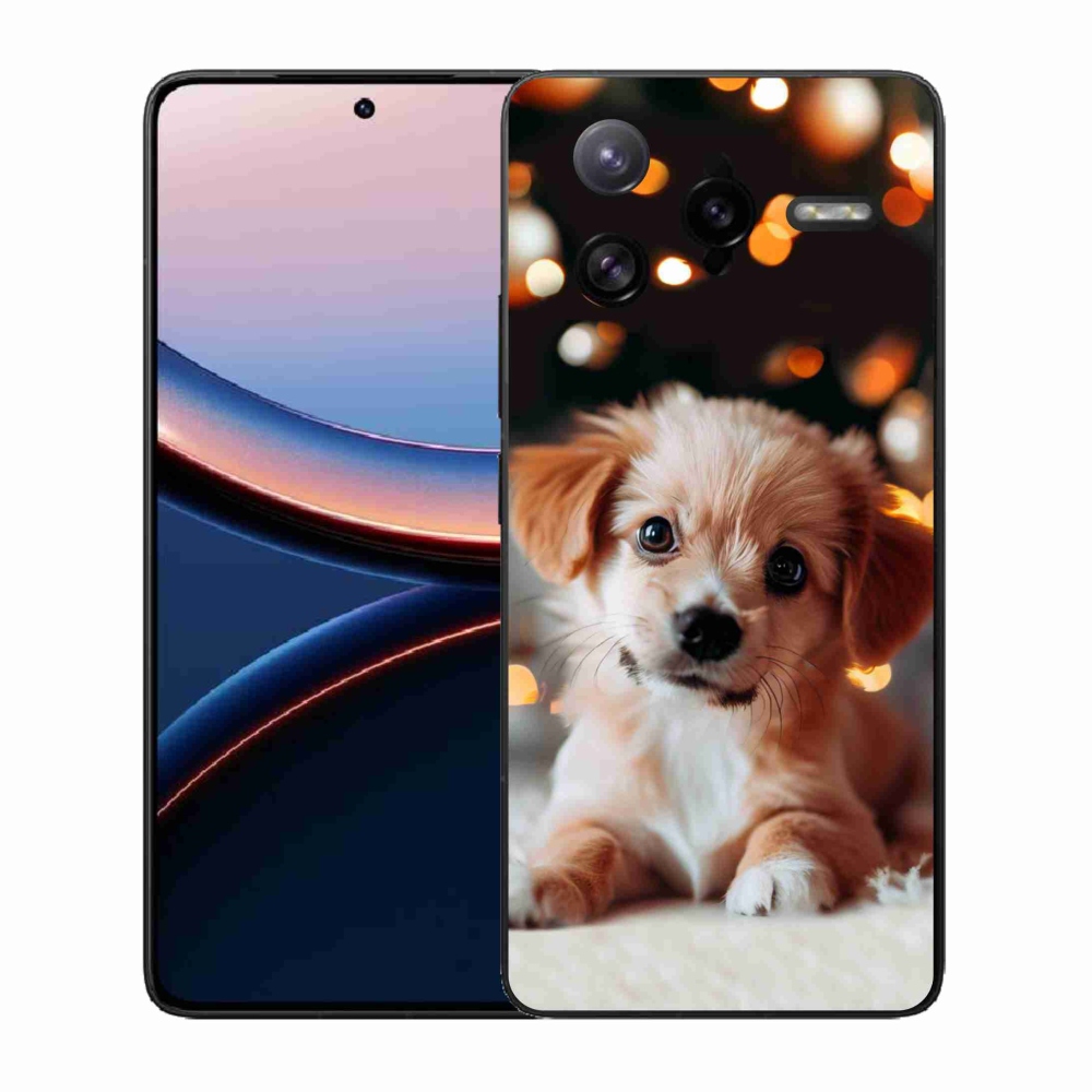 Gélový kryt mmCase na Xiaomi Poco F7 Ultra - šteniatko
