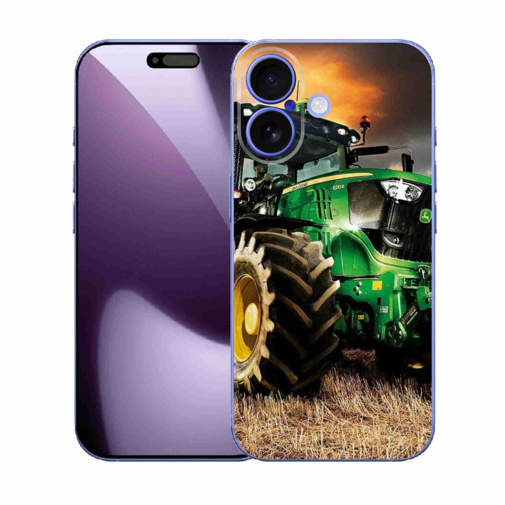 Gélový kryt mmCase na iPhone 17 - traktor