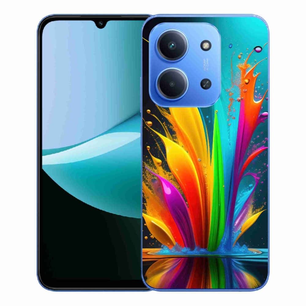 Gélový kryt mmCase na Xiaomi Redmi 15C 4G/5G (173mm) - abstraktný motív 1