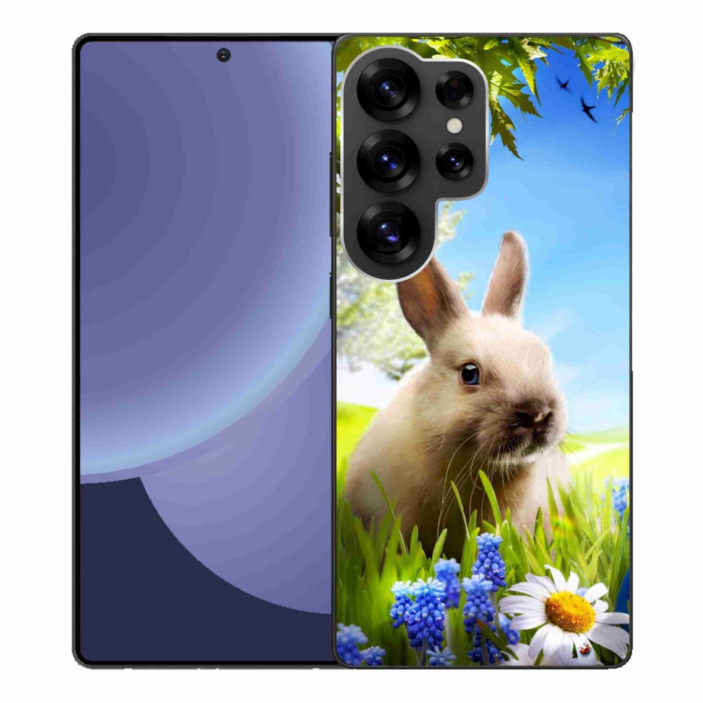 Gélový kryt mmCase na Samsung Galaxy S25 Ultra - zajačik