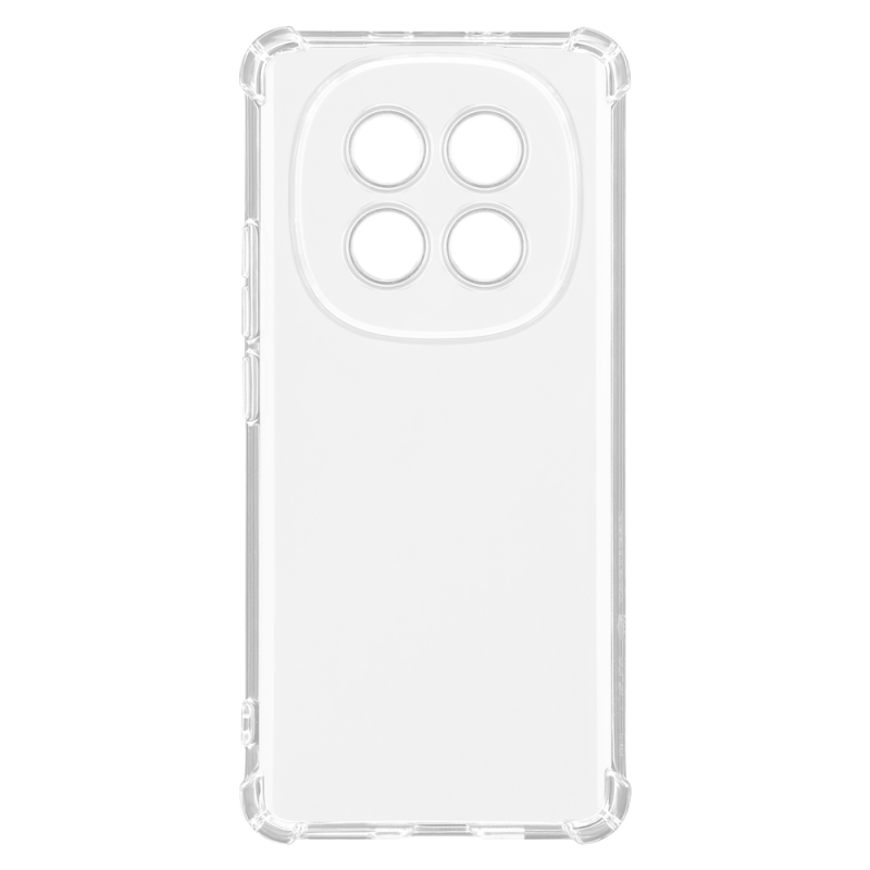 Taktický kryt TPU Plyo pre Xiaomi Redmi Note 15 4G/5G Transparent