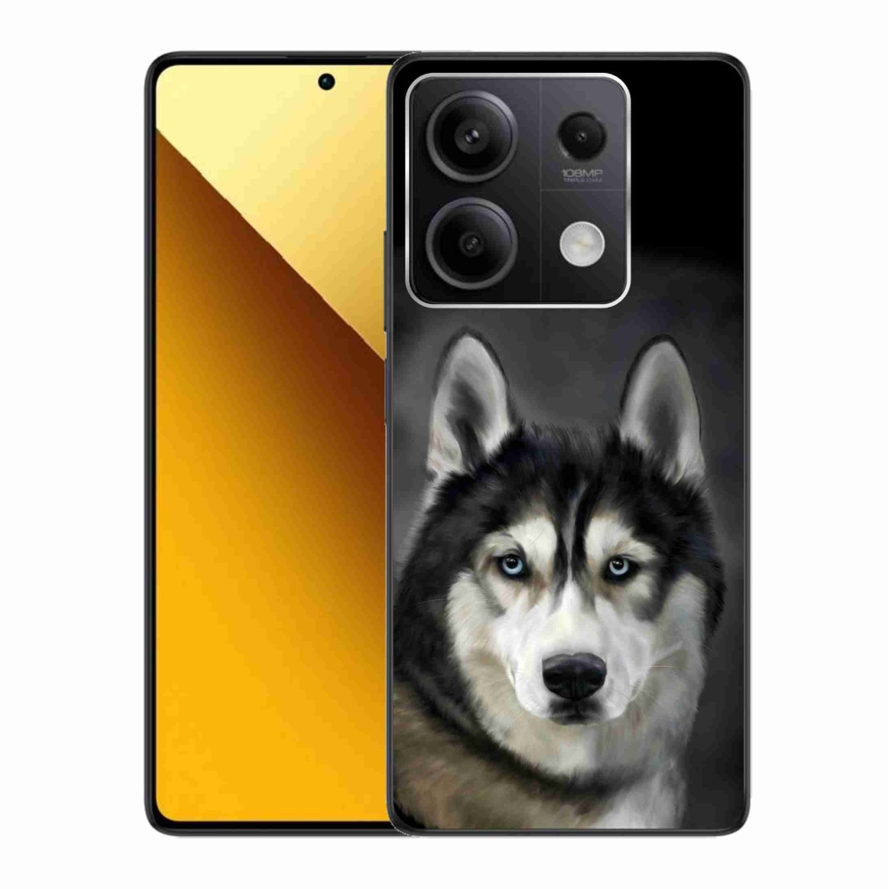 Gélový obal mmCase na Xiaomi Redmi Note 13 5G - husky