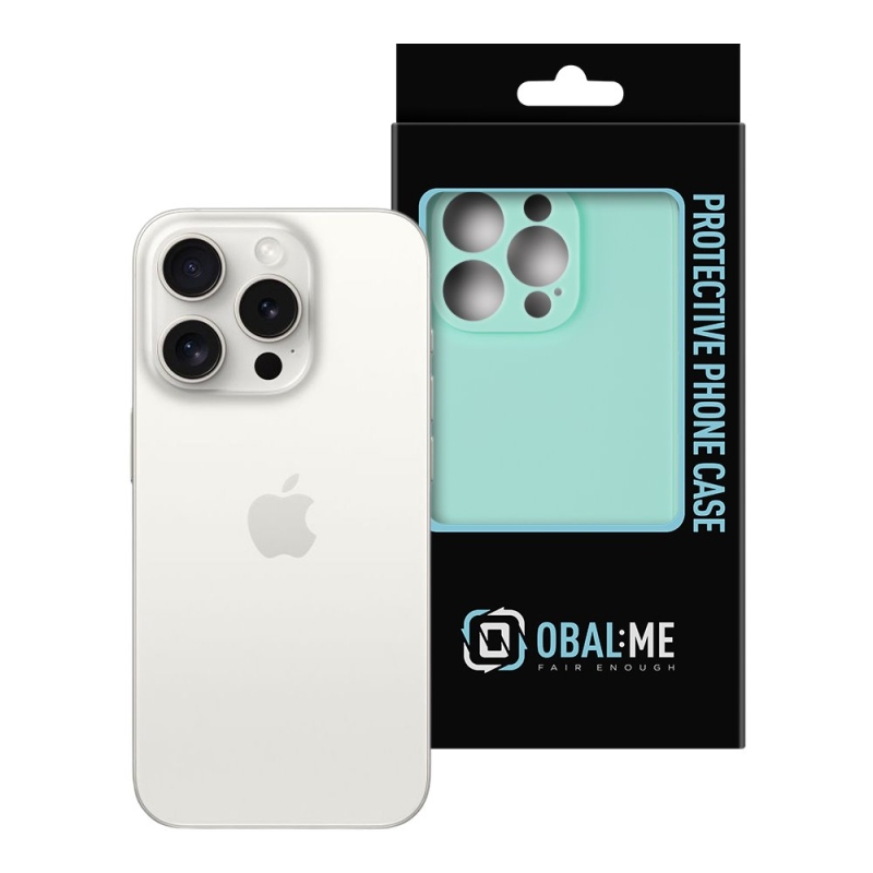 OBAL:ME Matte TPU Kryt pre Apple iPhone 15 Pro Turquoise