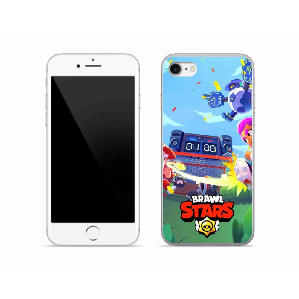 Gélový kryt mmCase na iPhone SE (2022) - brawl stars 1