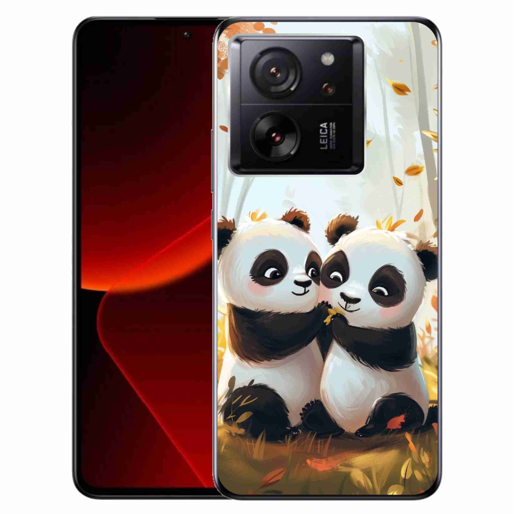 Gélový kryt mmCase na Xiaomi 13T/13T Pro - pandy