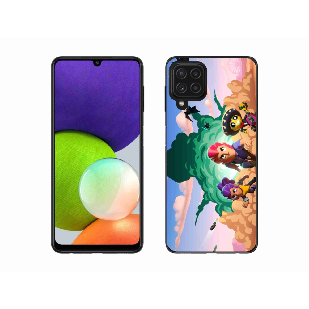 Gélový kryt mmCase na Samsung Galaxy A22 4G - brawl stars