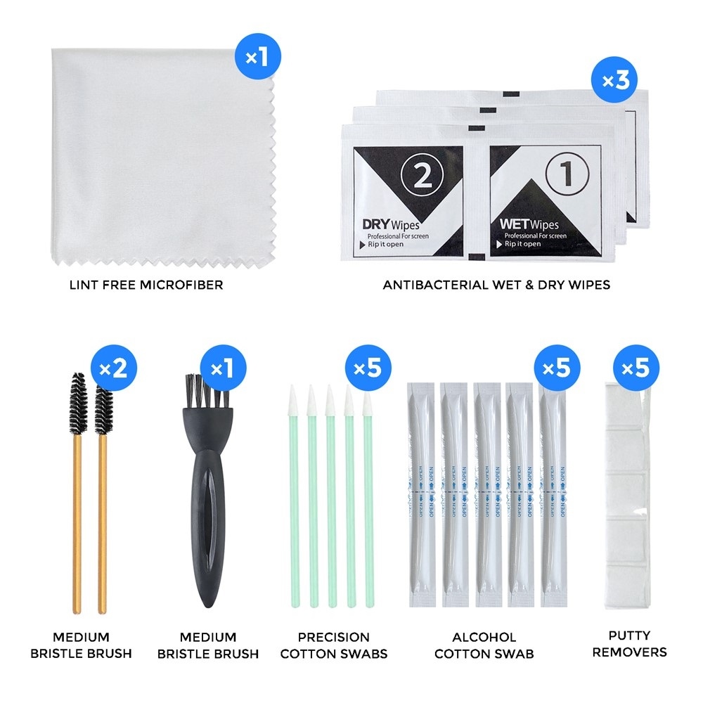 AHASTYLE set na čistenie slúchadiel