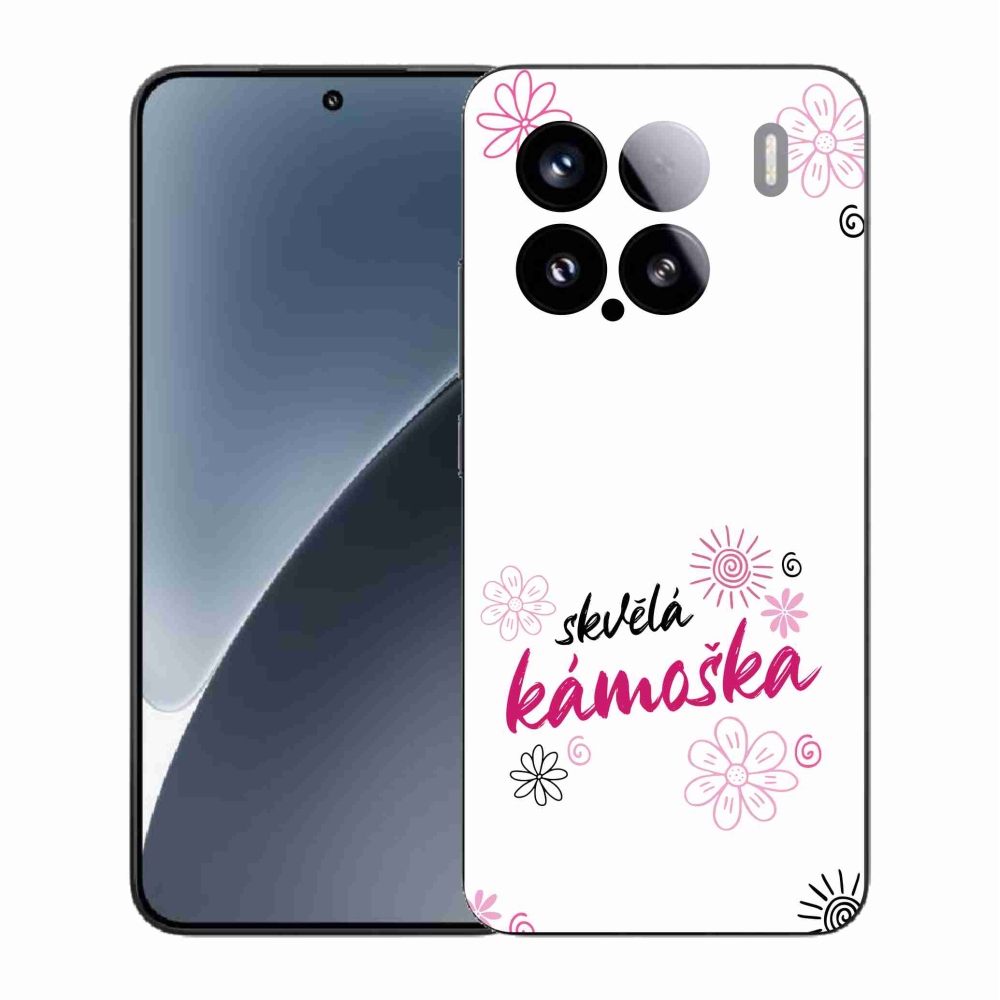 Gélový kryt mmCase na Xiaomi 15 - skvelá kamoška biele pozadie