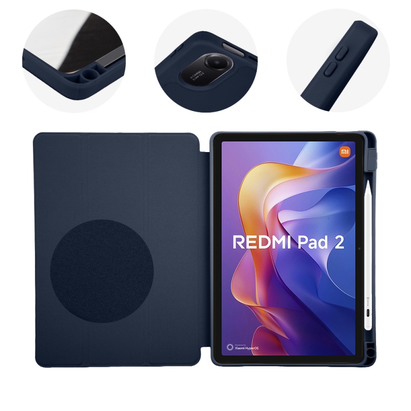 OBAL:ME SolidTab Puzdro pre Xiaomi Redmi Pad 2 tmavomodré