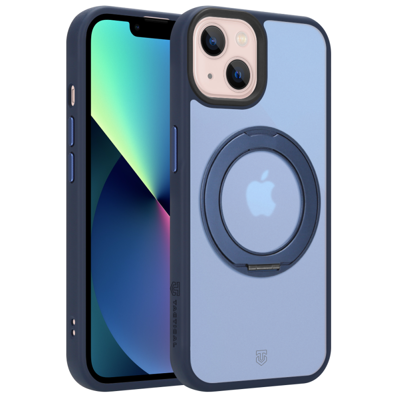 Tactical MagForce Hyperstand – puzdro pre Apple iPhone 13 v tmavomodrej farbe